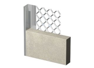 Expamet Stainless Steel Standard Wing Plaster Stop Bead 3m