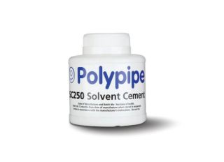 SC250 Polypipe Building Solvent Cement with Brush 250ml