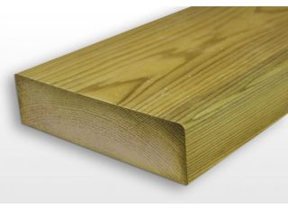 Treated C24 KD Regularised Carcassing Timber 47x150mm 4.2m (Finished 45x145mm)