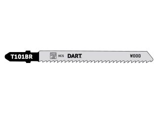 Dart T101BR Wood Cutting Jigsaw Blades 14 TPI 75mm Pk 5