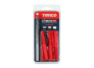 TIMCO Corefix Fixing Kit 5x100mm 6 pc