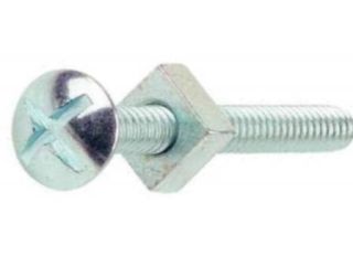 Dalepax Roofing Nuts and Bolts M6 x 25mm Pk 8