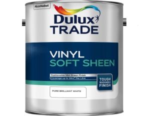 Dulux Trade Vinyl Soft Sheen Brilliant White 5L
