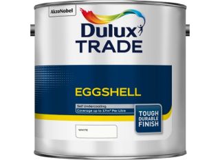 Dulux Trade Eggshell White 2.5L