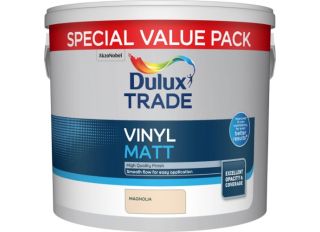 Dulux Trade Vinyl Matt Magnolia 7.5L