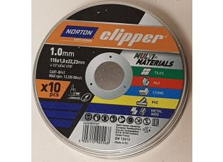 Norton Expert Tin Multi Cutting Discs 115x1.0x22.23mm