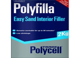 Polyfilla Trade Easy Sand Interior Filler 2kg