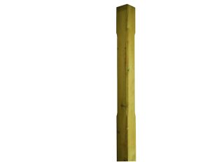 Treated Stop-Chamfered Decking Newel Post 83x83x1200mm