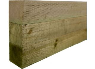 UC4 Green Treated Fence Post 100x100mmx2.1m