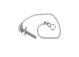 Basin Ball Chain and Stay Chrome Plated 12