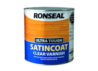 Ronseal Ultra Tough Varnish Satin 750ml