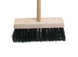 Faithfull Broom PVC 13in Head complete with handle