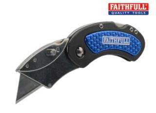 Faithfull Utility Folding Knife With Blade Lock