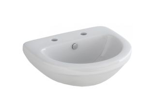 Ivo 56cm Basin with 2 Tap Holes