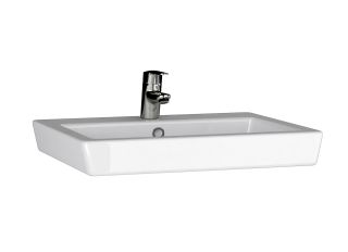 Roca Victoria Maxi 1 tap hole wall hung Basin 550mm wide (excludes Tap)