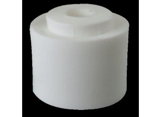 Pipe Clip Support Post White 15mm