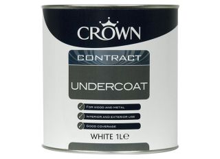 Crown Contract Undercoat White 1L