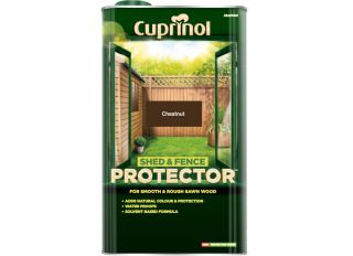 Cuprinol Shed and Fence Protector 5L Chestnut