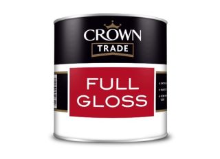 Crown Trade Gloss Black 1L