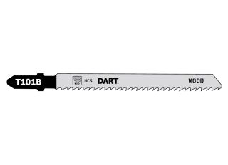 Dart T101B Wood Cutting Jigsaw Blades 13 TPI 75mm Pk 5