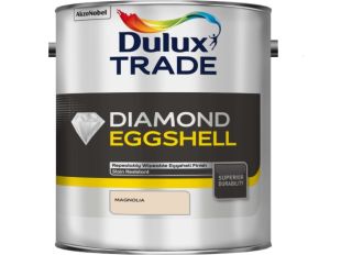 Dulux Trade Diamond Quick Drying Eggshell Magnolia 5L