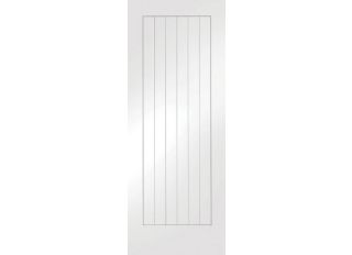 Internal White Primed Suffolk Door 1981x838x35mm