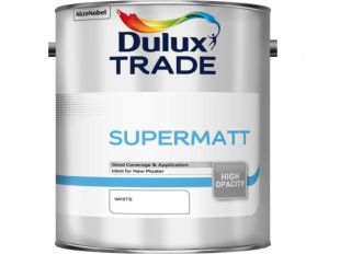 Dulux Trade Supermatt White 5L