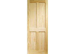 Internal Clear Pine Victorian 4 Panel Door 1981x610x35mm