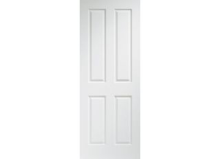 Pre-Finished Internal White Moulded Victorian 4 Panel Door 1981x686x35mm