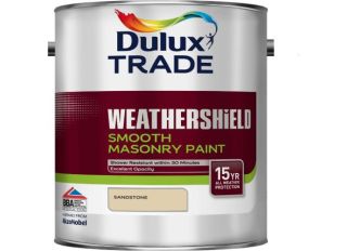 Dulux Trade Weathershield Smooth Masonry Sandstone 5L