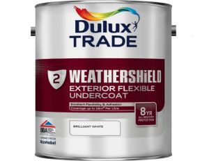 Dulux Trade Weathershield Undercoat Pure Brilliant White 5L