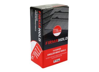 TIMCO FirmaHold Collated Brad Nails & Fuel Cells - Angled - Galvanised 16g x 32mm Box 2000