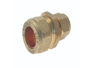 Brass Compression Reducing Coupling 15mm x 8mm