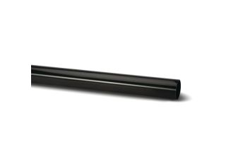 RR121B Polypipe Round Downpipe 68mm x 2.5m Black