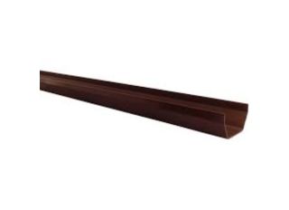 RS201BR Polypipe Square Gutter 4m x 112mm Brown