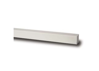 RS221W Polypipe Square Downpipe 65mm x 2.5m White
