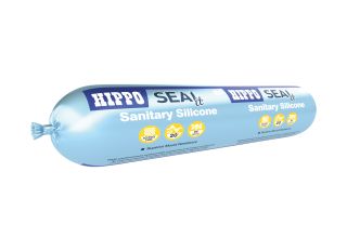 Hippo Sanitary Silicone Foil Sausage White 400ml