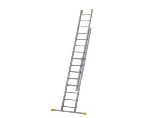 Aluminium Double Extension Ladder 3.5m Box Section