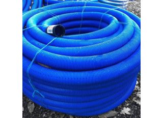 LD100100B Polypipe PVC Coil Perforated Drainage Pipe 100mm x 100m
