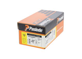 Paslode IM350+ - Stainless Steel A2 Ring Shank Nails 63x2.8mm with 1 Fuel Cell 1100 Nails