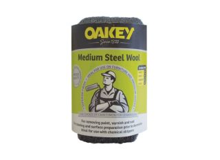 Oakey Medium Steel Wool 200g