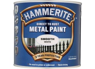 Hammerite Smooth Finish Metal Paint White 2.5L