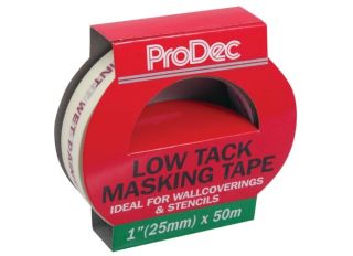 Rodo Low Tack Masking Tape 25mm x 50m