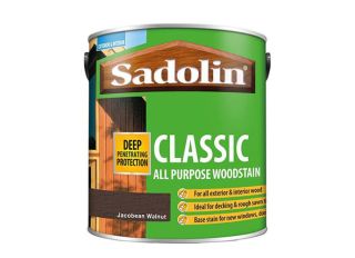 Sadolin Classic Woodstain 2.5L Jacobean Walnut