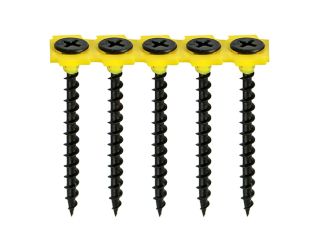 TIMCO Collated Coarse Drywall Screw Black 3.5x38mm
