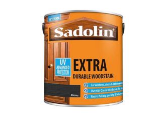 Sadolin Extra Woodstain 2.5L Ebony