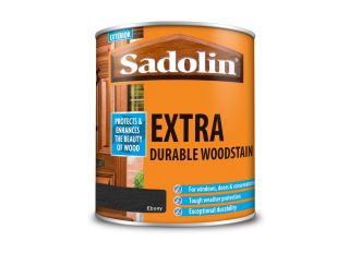 Sadolin Extra Woodstain 1L Ebony