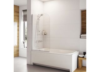 Haven Curved Bath Screen