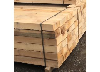 Beech hardwood Sleeper - Untreated 2400mm x 200mm x 100mm