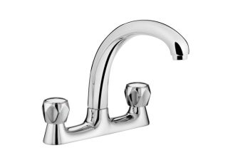 Club Deck Sink Mixer Tap Chrome Plated